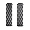 Grey And White Paw Knitted Pattern Print Handle Covers