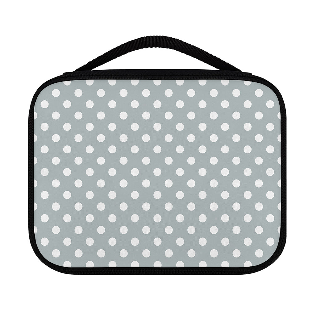 Grey And White Polka Dot Pattern Print Classic Bible Case