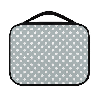 Grey And White Polka Dot Pattern Print Classic Bible Case