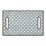 Grey And White Polka Dot Pattern Print Golf Cart Seat Cover
