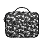 Grey And White Shark Pattern Print Briefcase Bible Bag