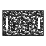 Grey And White Shark Pattern Print Golf Cart Seat Cover
