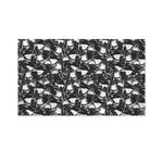 Grey And White Shark Pattern Print Polyester Flag