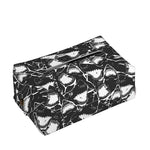 Grey And White Shark Pattern Print Rectangle Tissue Box Cover