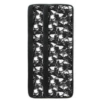 Grey And White Shark Pattern Print Refrigerator Handle Covers