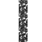 Grey And White Shark Pattern Print Table Runner