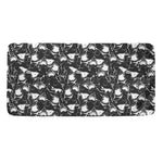 Grey And White Shark Pattern Print Towel
