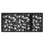 Grey And White Shark Pattern Print Trifold Wallet