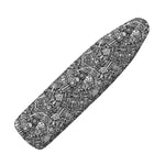 Grey And White Totem Pattern Print Ironing Board Cover