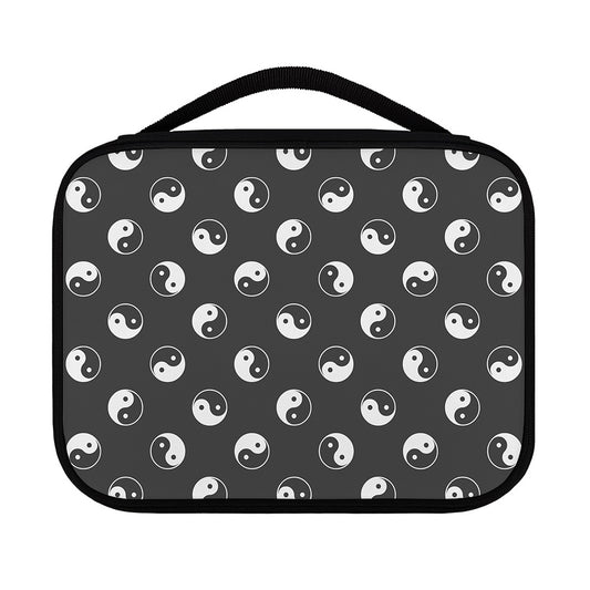 Grey And White Yin Yang Pattern Print Classic Bible Case