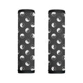Grey And White Yin Yang Pattern Print Handle Covers