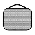 Grey And White Zigzag Pattern Print Classic Bible Case