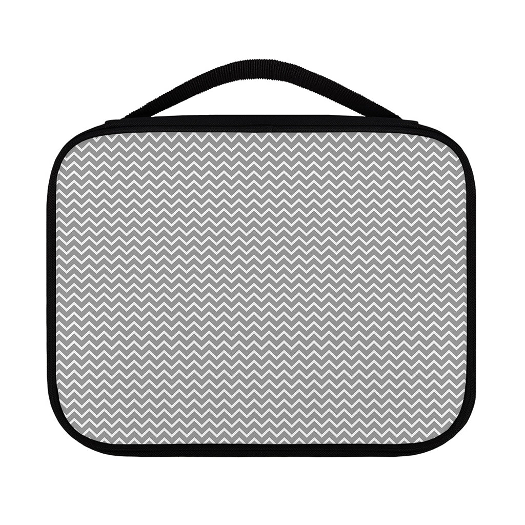 Grey And White Zigzag Pattern Print Classic Bible Case