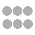 Grey And White Zigzag Pattern Print Coaster Set