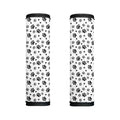 Grey Animal Paw Pattern Print Handle Covers