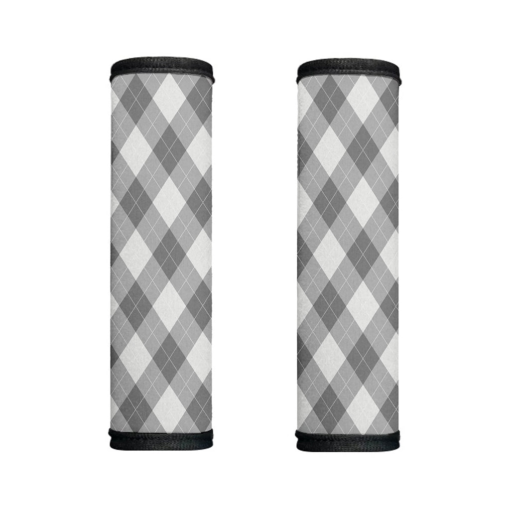 Grey Argyle Pattern Print Handle Covers