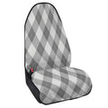 Grey Argyle Pattern Print Waterproof Car Seat Cover