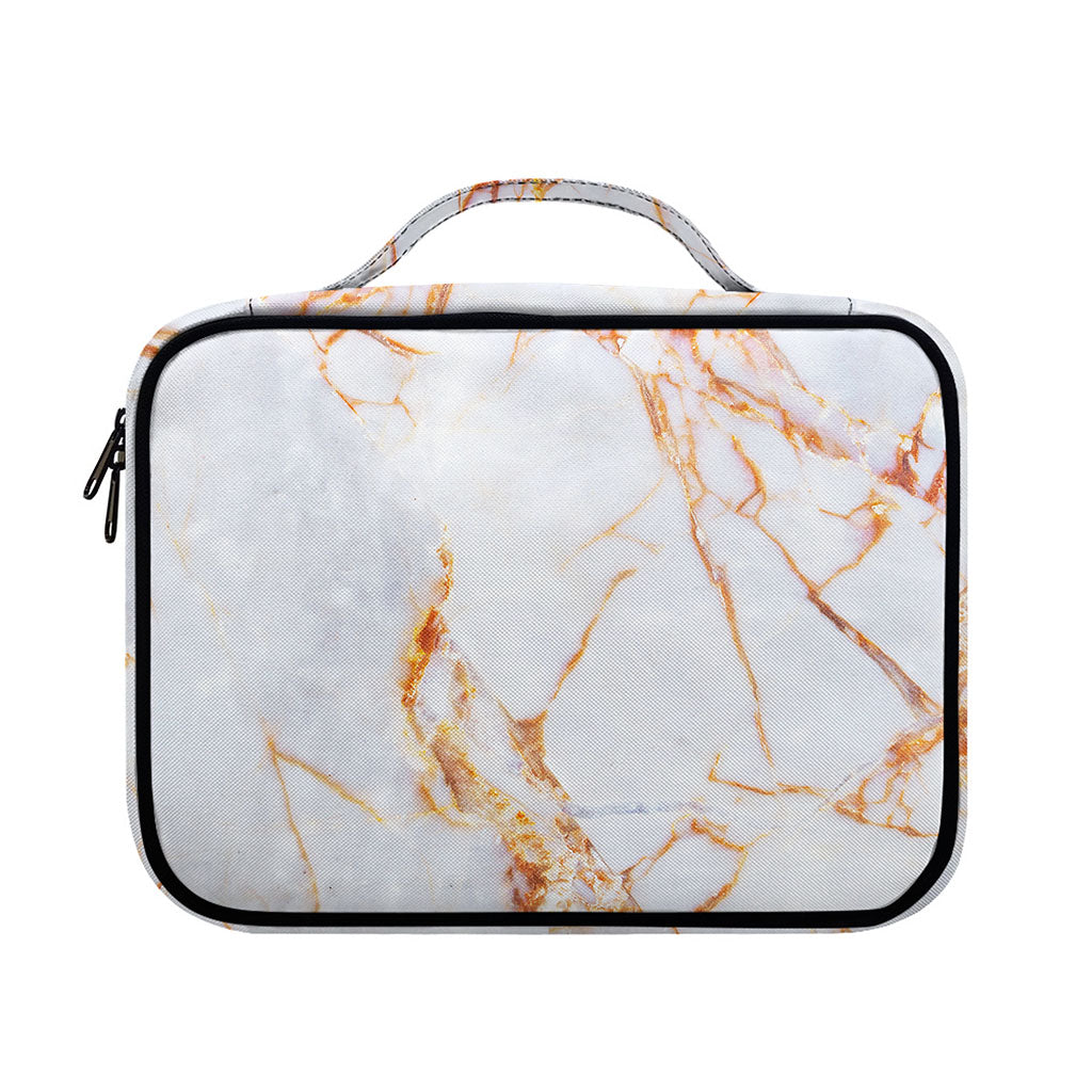 Grey Bronze Marble Print Briefcase Bible Bag