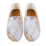 Grey Bronze Marble Print Casual Shoes