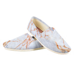 Grey Bronze Marble Print Casual Shoes