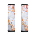 Grey Bronze Marble Print Handle Covers