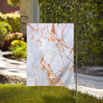 Grey Bronze Marble Print House Flag