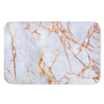 Grey Bronze Marble Print Indoor Door Mat