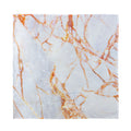 Grey Bronze Marble Print Silk Bandana