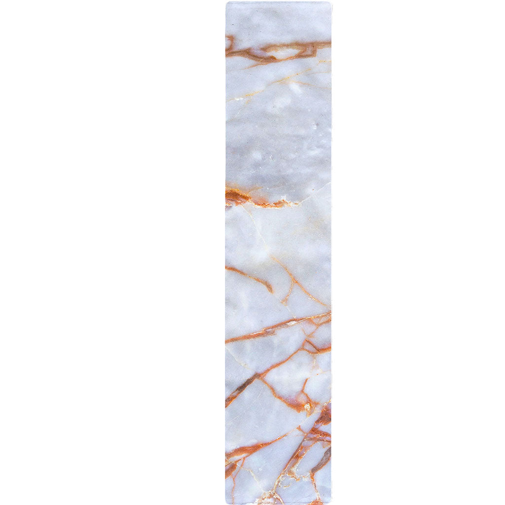Grey Bronze Marble Print Table Runner