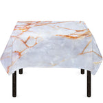 Grey Bronze Marble Print Tablecloth