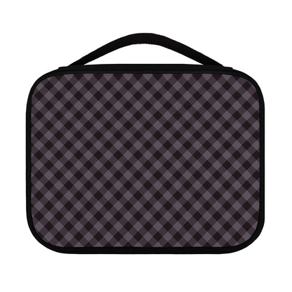 Grey Buffalo Plaid Pattern Print Classic Bible Case