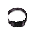 Grey Buffalo Plaid Pattern Print Dog Collar