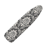 Grey Damask Pattern Print Ironing Board Cover