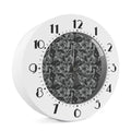 Grey Digital Camo Pattern Print Alarm Clock