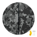 Grey Digital Camo Pattern Print Basketball