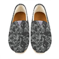 Grey Digital Camo Pattern Print Casual Shoes