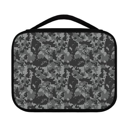 Grey Digital Camo Pattern Print Classic Bible Case