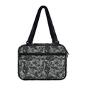Grey Digital Camo Pattern Print Double Strap Bible Bag