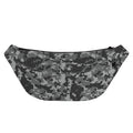Grey Digital Camo Pattern Print Fanny Pack