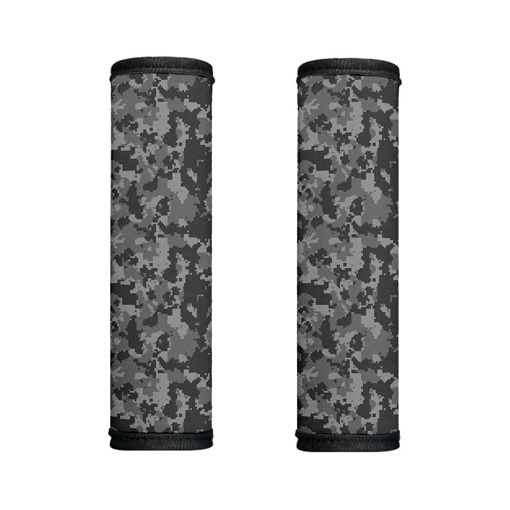 Grey Digital Camo Pattern Print Handle Covers