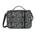 Grey Digital Camo Pattern Print Shoulder Strap Bible Bag