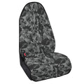 Grey Digital Camo Pattern Print Waterproof Car Seat Cover