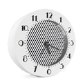 Grey Geometric Cube Shape Pattern Print Alarm Clock