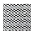Grey Geometric Cube Shape Pattern Print Silk Bandana