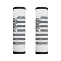 Grey Grunge American Flag Print Handle Covers