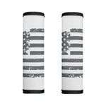 Grey Grunge American Flag Print Handle Covers