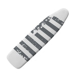 Grey Grunge American Flag Print Ironing Board Cover