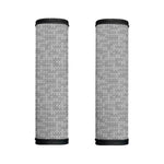Grey Knitted Pattern Print Handle Covers