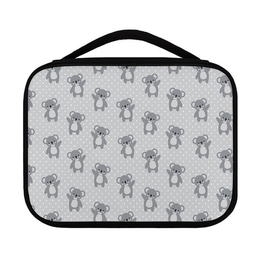 Grey Koala Pattern Print Classic Bible Case