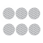 Grey Koala Pattern Print Coaster Set